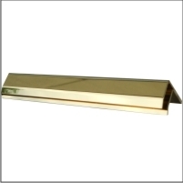 Rear molding Gold Hochglanz 24 Karat, Spielfeldglas Abschluß 03-8091